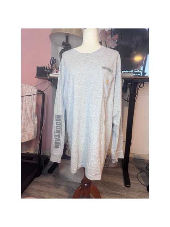 Carhartt Other - Carhartt long sleeve shirt 2XL gray logo